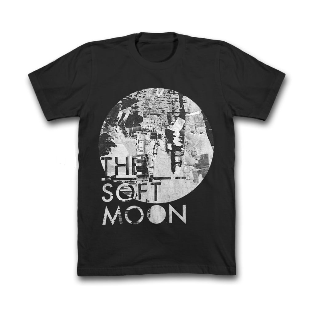 The Soft Moon Black Cotton T-Shirt